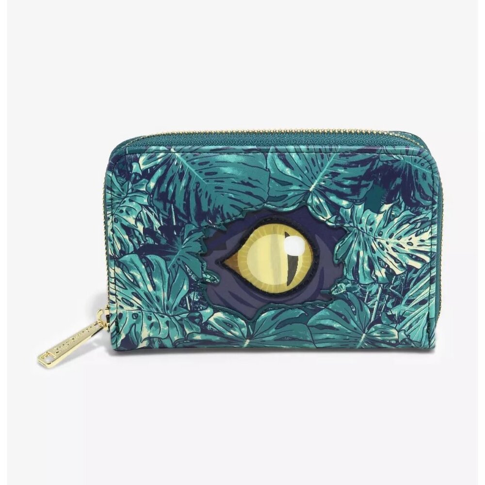 Loungefly Universal Jurassic World Zip Around Wallet NWT